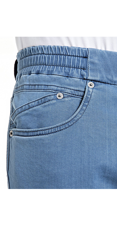 リラックステーパードLANNY Touch denim 詳細画像